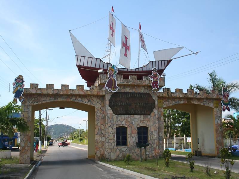 Portal da Cidade de Cananeia / SP